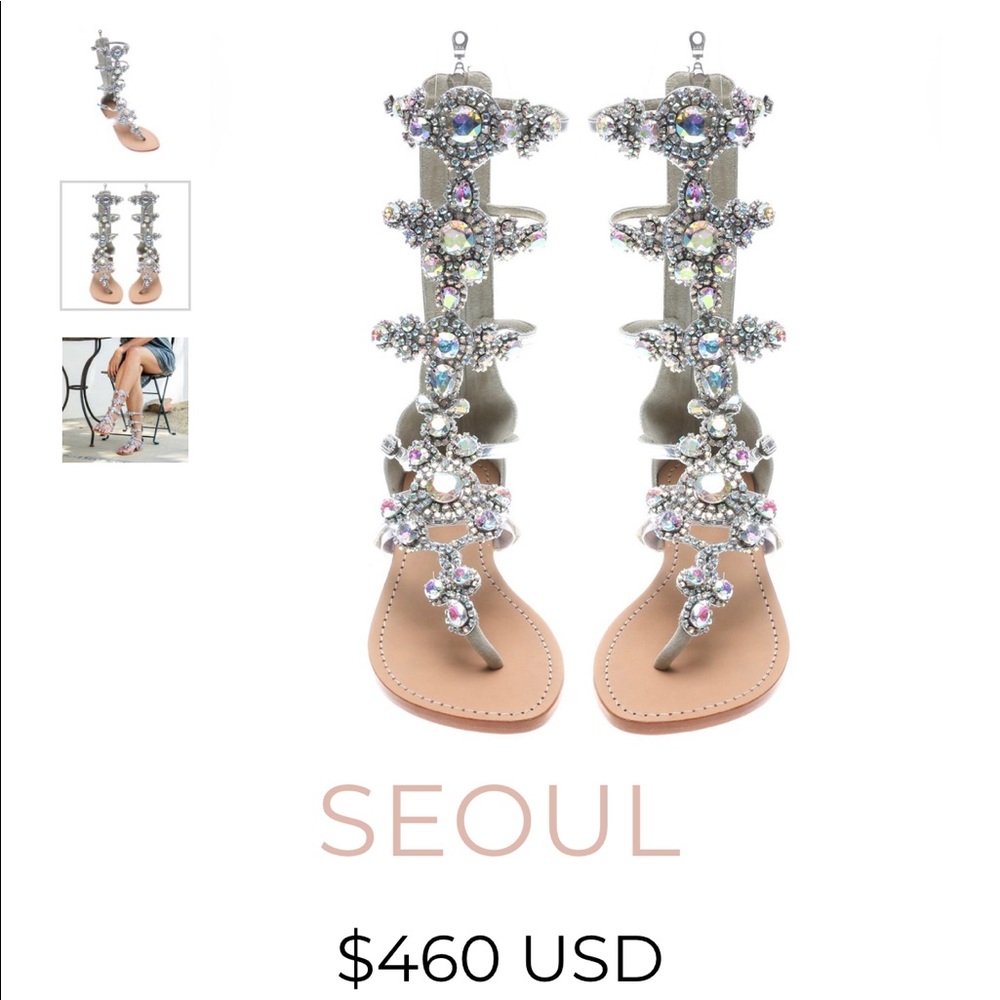 Mystique Seoul Rhinestone Gladiators
